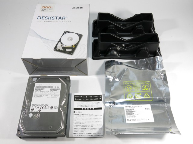 日立GST Deskstar P7K500(500GB/SATA3G/7200rpm/16MB) HDP725050GLA360