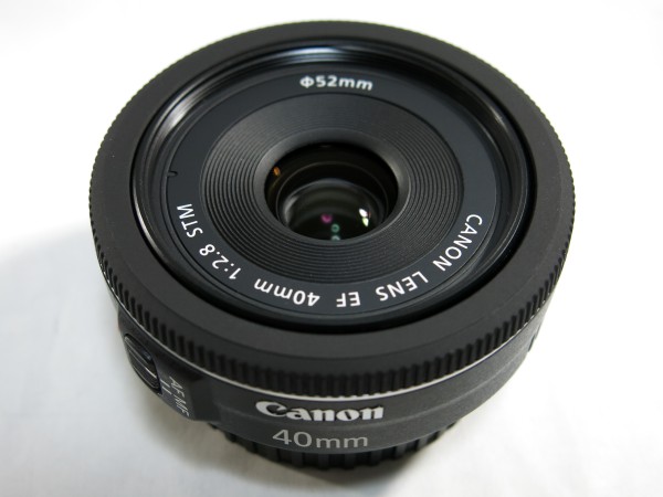 Canon EF40mm F2.8 STM 前玉