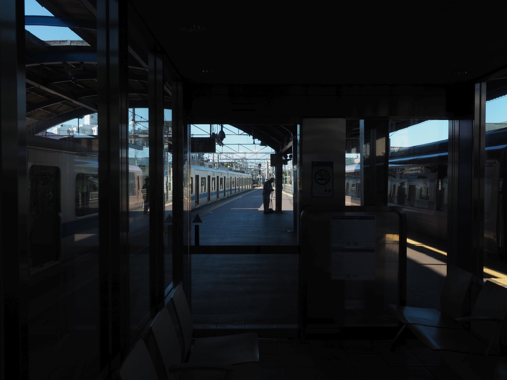 小田急片瀬江ノ島駅待合室