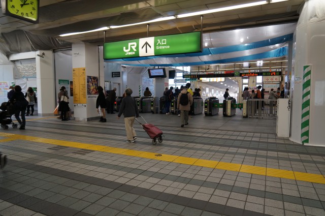 茅ヶ崎駅改札口