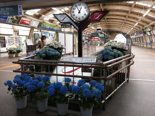 江ノ電藤沢駅ホーム