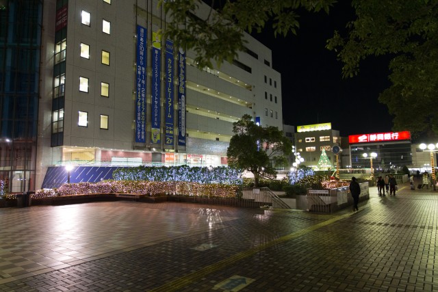 藤沢駅北口のイルミネーション