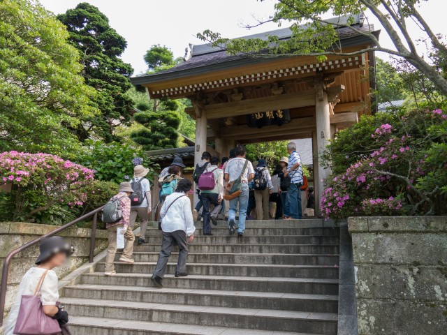 山門「普明山」