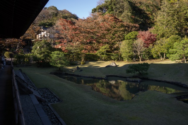 方丈から見た庭園