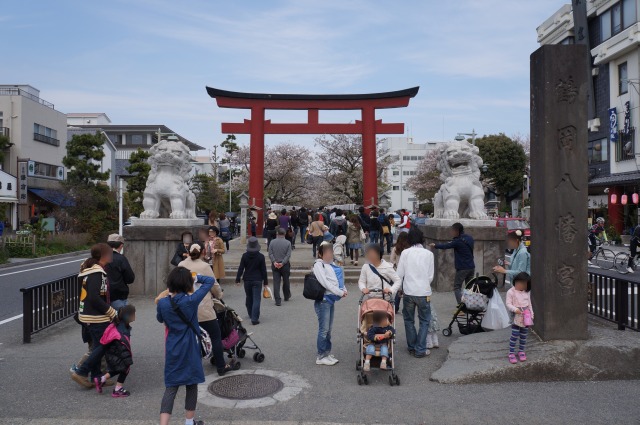 鎌倉まつりの段葛