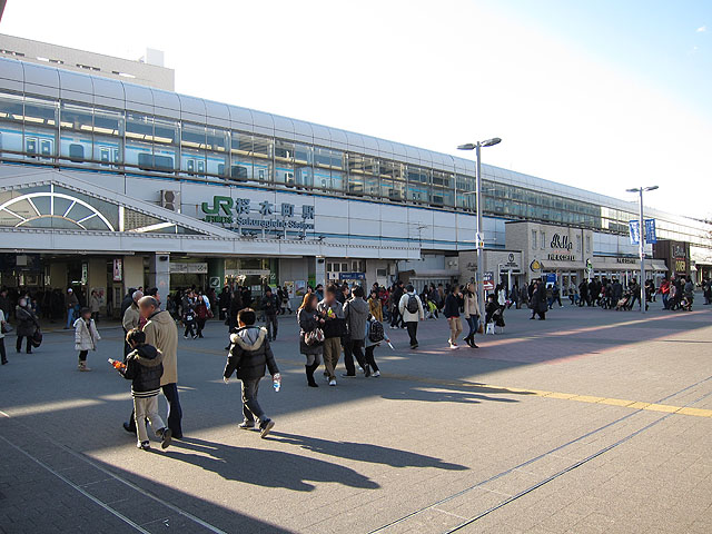 駅前の広場