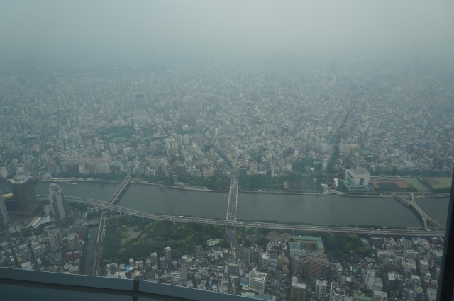 ソラカラポイントの浅草寺方面