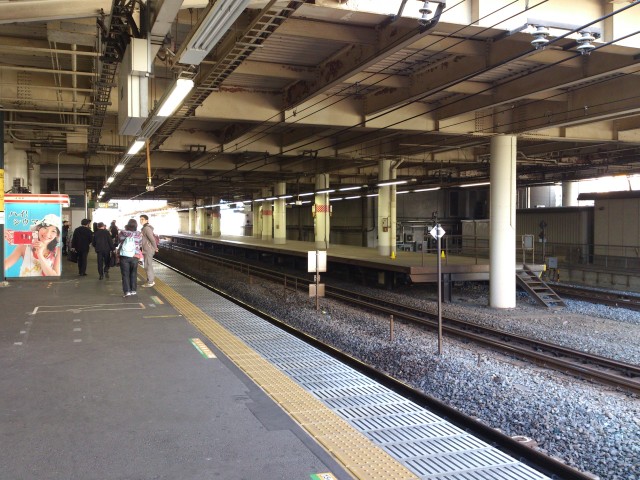 JR藤沢駅ホーム1番線・2番線